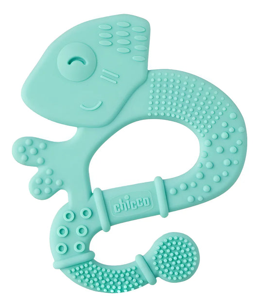 Chicco Mordedor De Silicona Camaleón 00028110200000 Celeste