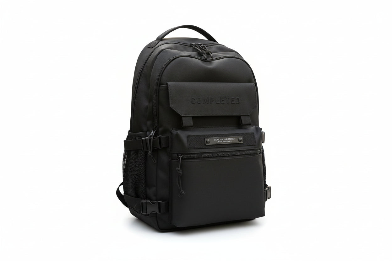 Mochila Escolar Gris Oscuro Kl1166 Shine Gris Oscuro