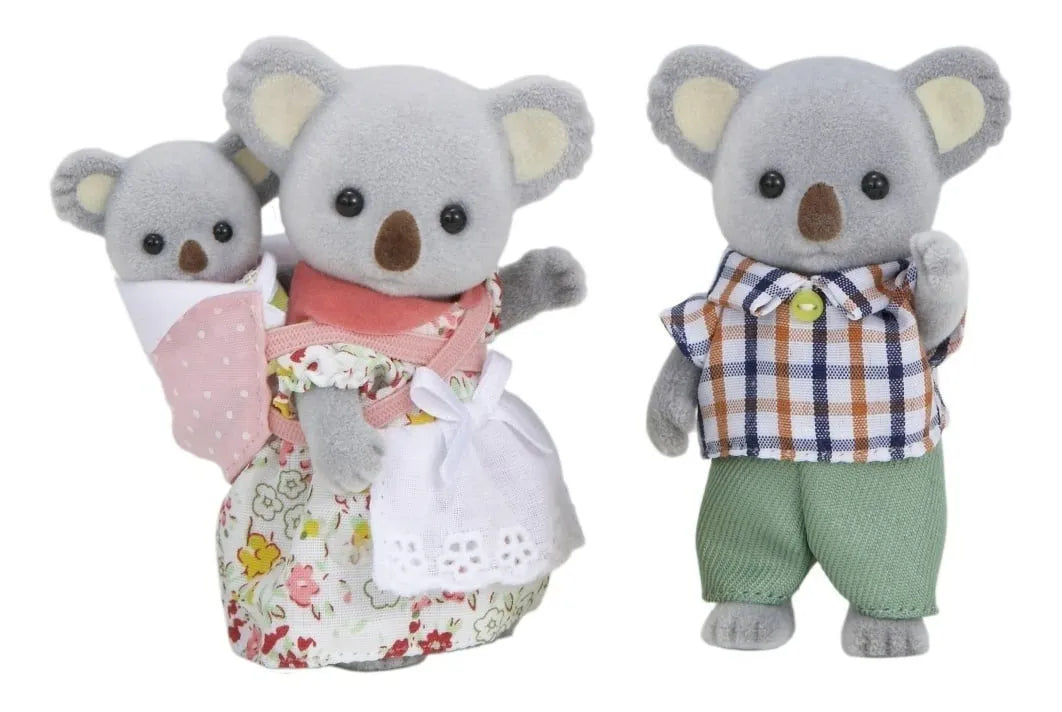 Sylvanian Familia De Koalas 3 Figuras 05310sy