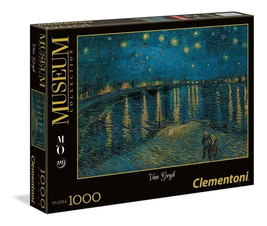 Puzzle 1000 Pzs Noche Estrellada En Ródano Clementoni 39344