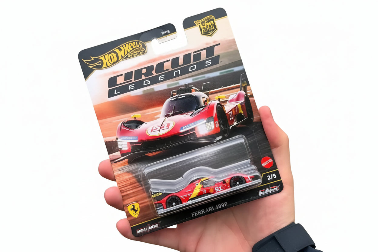 Hot Wheels Circuito De Leyendas Ferrari 499p Jbk49 Rojo