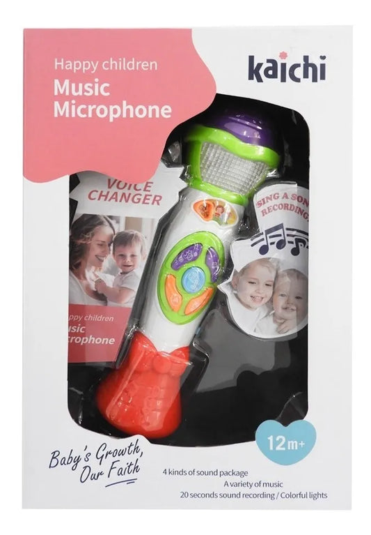 Micrófono Musical Con Luz 1726782