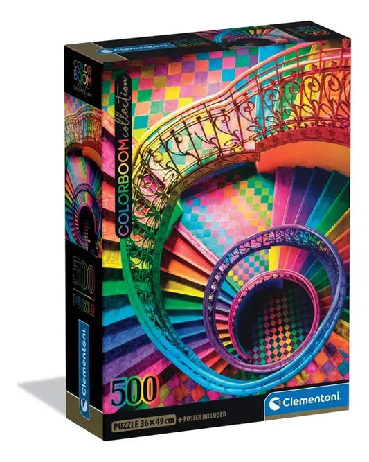 Clementoni Puzzle Hqc Colorboom Stairs Co 500 Pzas 35591