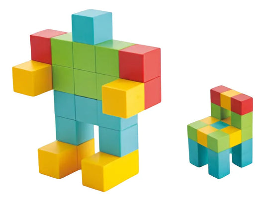 Bloques Cubos Stem Magnéticos Magnetic Blocks Shine 2886642 64