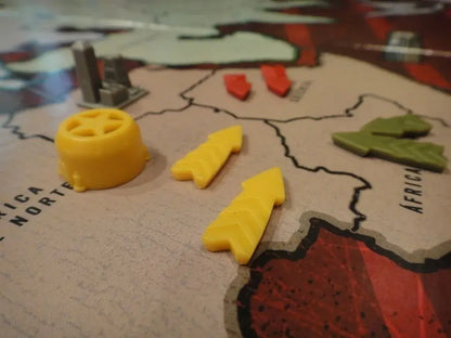 Juego De Mesa Risk Conquista Del Mundo B7404l460