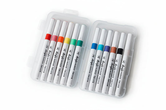 Set Marcadores X12 Colores Kl989 Shine Varios
