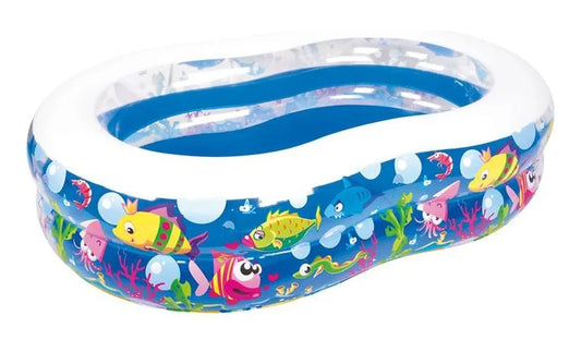 Sun Club Pileta Inflable Peces 10118 Varios