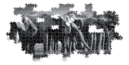 Clementoni Puzzle 1000pzs Panorama Manada De Gigantes 39836
