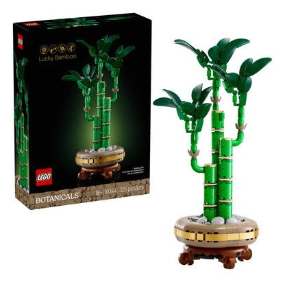 Lego Botanicals Bambú De La Suerte 10344 325 Flores