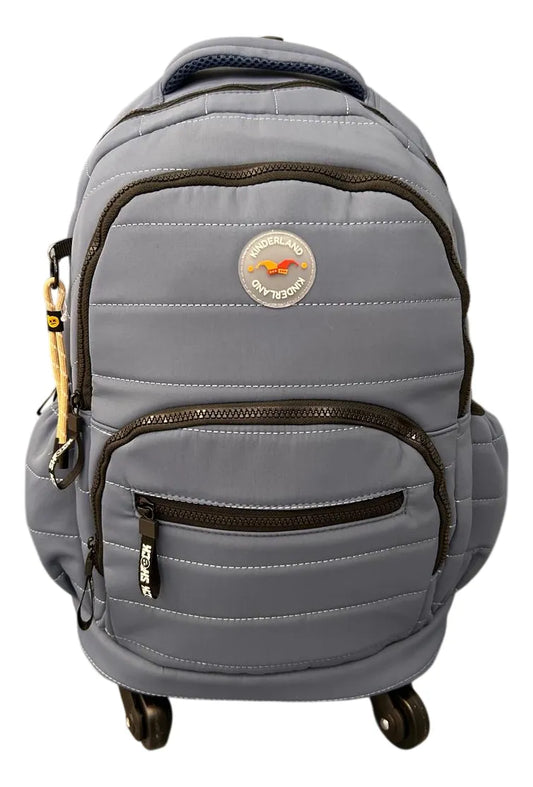 Mochila Carrito Escolar 18 Pulgadas Sl2501a Kinderland Azul
