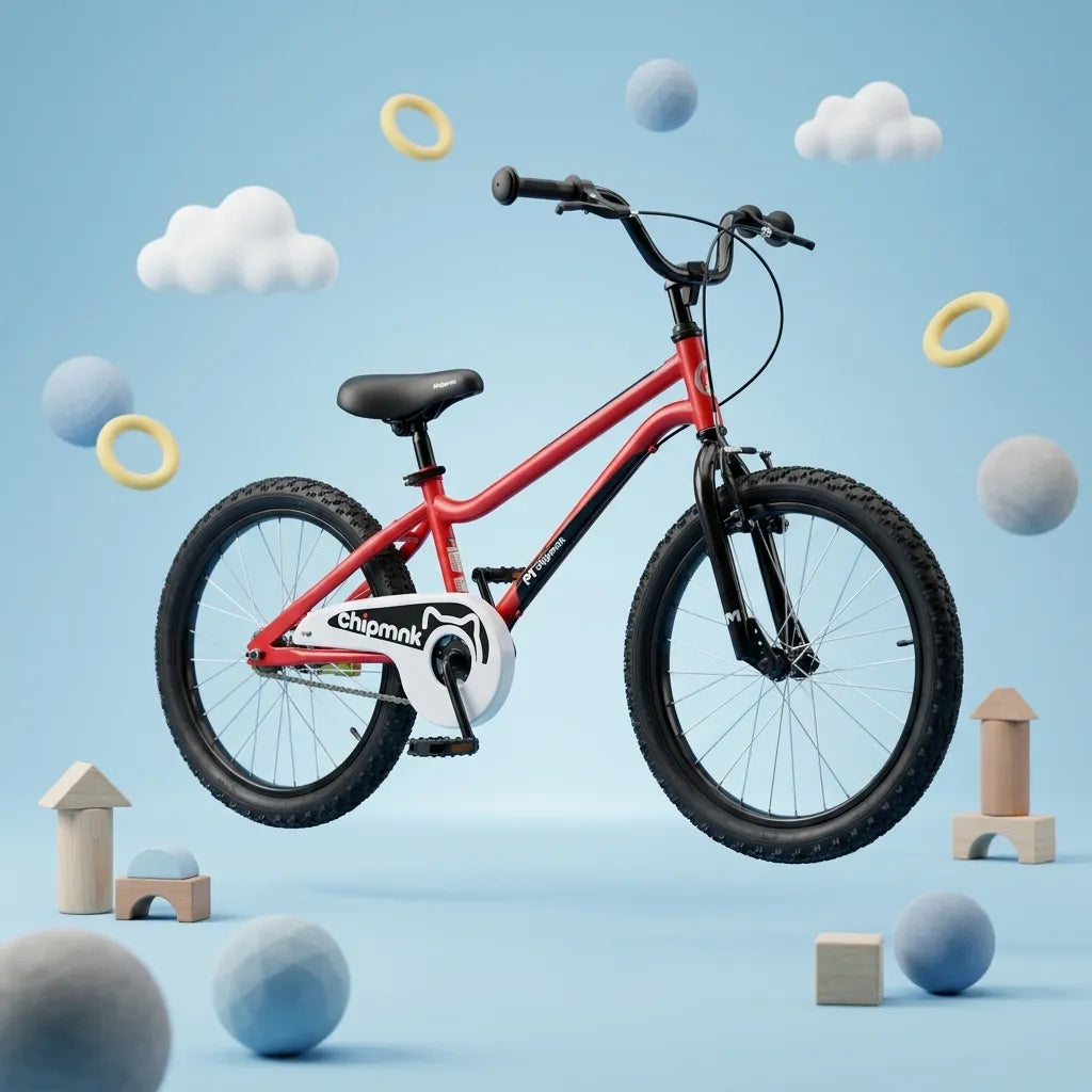 Bicicleta Infantil Royal Baby Chipmunk Mk Roja R20 Cm20-1