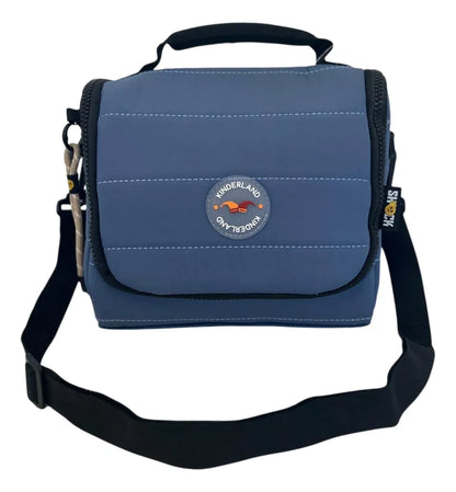 Lunchera Térmica Escolar Con Correa Sl2503a Kinderland Azul