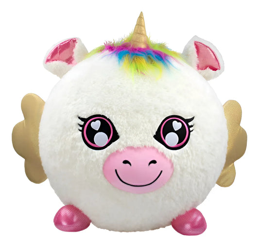 Biggies Mega Peluche Inflable Unicornio Big001-un Blanco