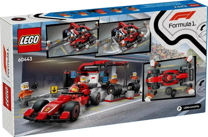 Lego City Boxes De F1® Y Mecánicos Con Coche Ferrari 60443 322 Lego City