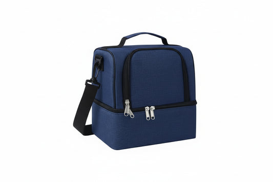 Bolso Lunchera Azul Kl1187 Shine Azul