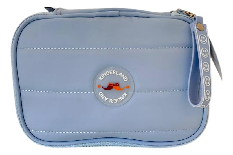 Cartuchera Escolar 1 Compartimento Sl2504c Kinderland Celeste