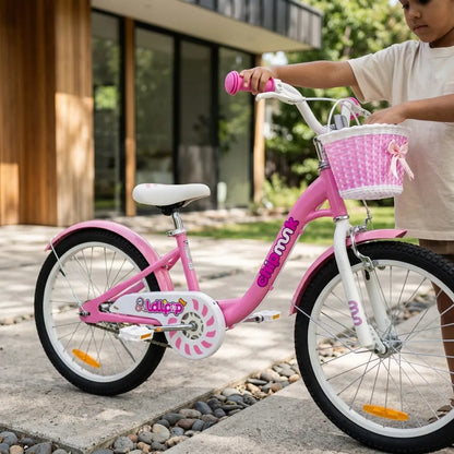 Bicicleta Infantil Royal Baby Chipmunk Mm Rosa R20 Cm20-2