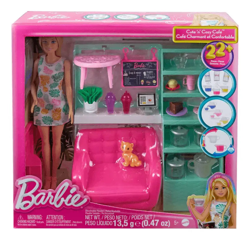 Muñeca Barbie Cafeteria Bienestar Hkt94 Mattel