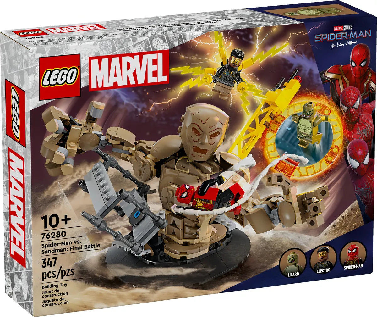 Lego Super Heroes Spider-man Vs. Sandman 76280 347 Hombre Araña