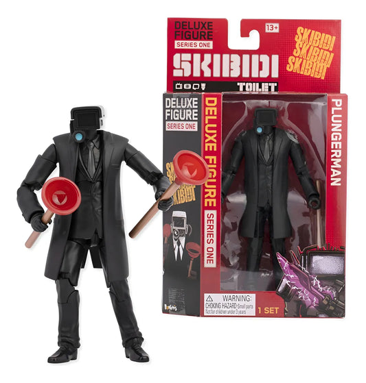 Skibidi Toilet Figura Deluxe 1380 Plungerman 1384