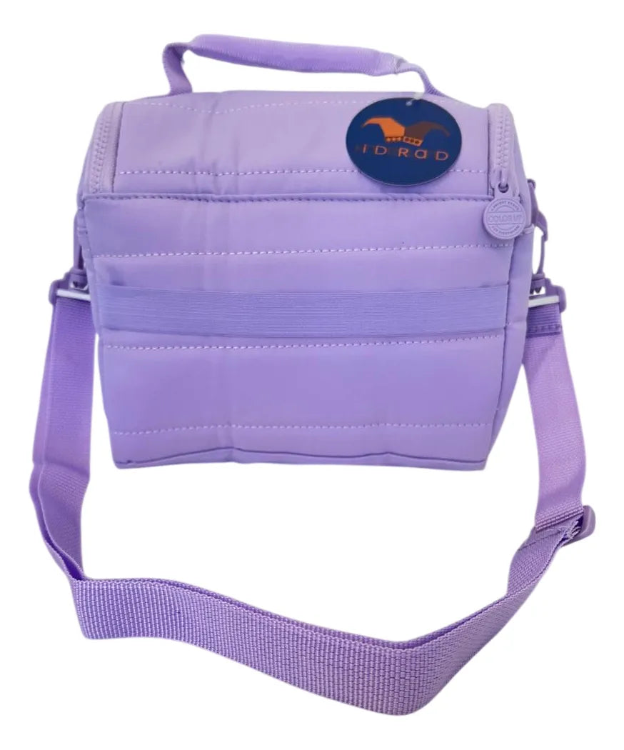Lunchera Térmica Escolar Con Correa Sl2503l Kinderland Lila