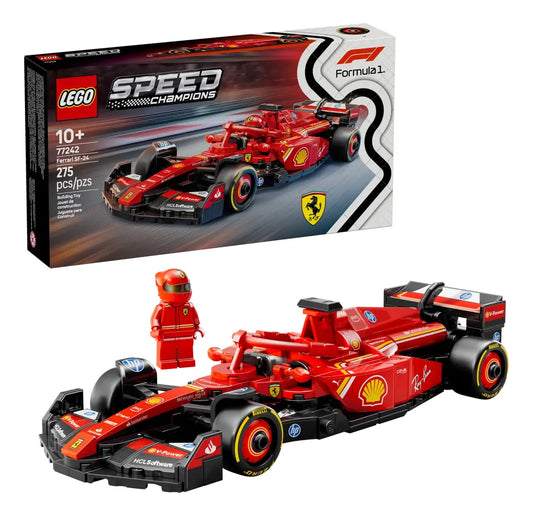 Lego Speed Champions Coche Carreras Ferrari Sf-24 F1® 77242