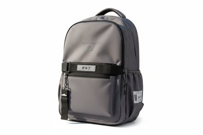 Mochila Escolar Gris Oscuro Kl1165 Shine