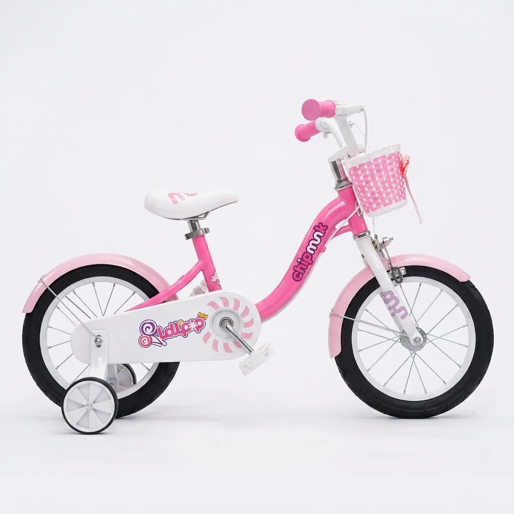 Bicicleta Infantil Royal Baby Chipmunk Mm Rosa R16 Cm16-2