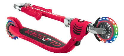 Globber Monopatín Flow Foldable Junior Lights Red 870-102 Red