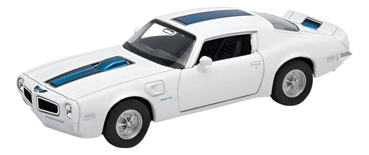 Welly 1:34 1972 Pontiac Firebird Trans Am Blanco 43735cw Blanco