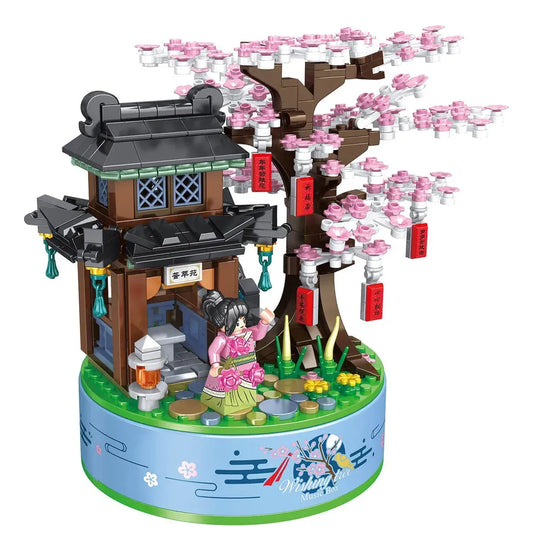 Panlos Bricks Caja Musical Casa Del Árbol Sakura 2268201 660