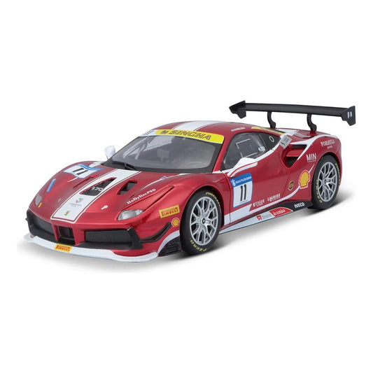 Bburago 1:24 Ferrari 488 Challenge Rojo 18-26308