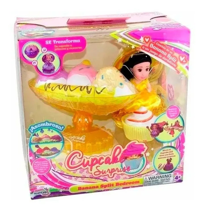 Playset Muñeca Cupcakes Banana 1138 Shine