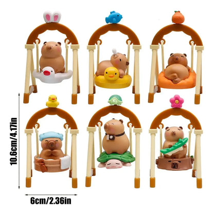 Capibara C/Hamaca Figura Coleccionable Sorpresa KL299