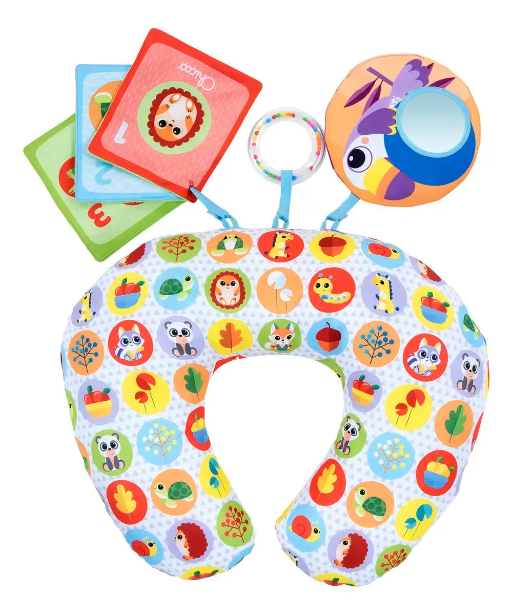 Chicco Almohadón Con Animales Y Juegos Tummy Time 11351