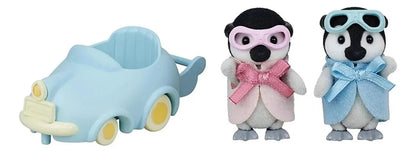 Sylvanian Families Bebes Pinguïno Con Auto 5695