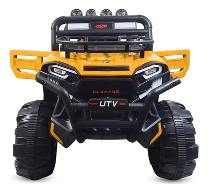 Camioneta A Bateria Jeep Todo Terreno Naranja Dlx-6188 Naranja