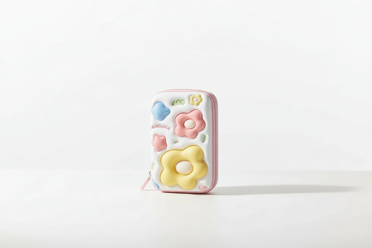 Cartuchera 3d Flores Kl1263 Shine Flores