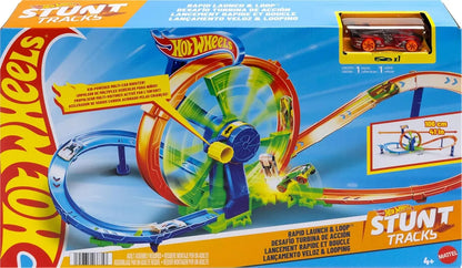 Hot Wheels Pista Desafío Turbina De Acción Jbx65 Mattel Varios