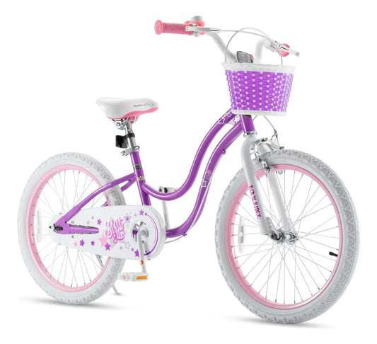 Bicicleta Infantil Royal Baby Stargirl Purpura R20 Rb20g-1