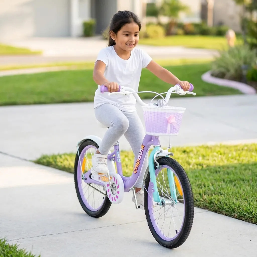 Bicicleta Infantil Royal Baby Chipmunk MM Purpura R20 CM20-2