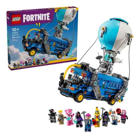 Lego Fortnite Autobús De Batalla 77073 954 Bombardera Brillante