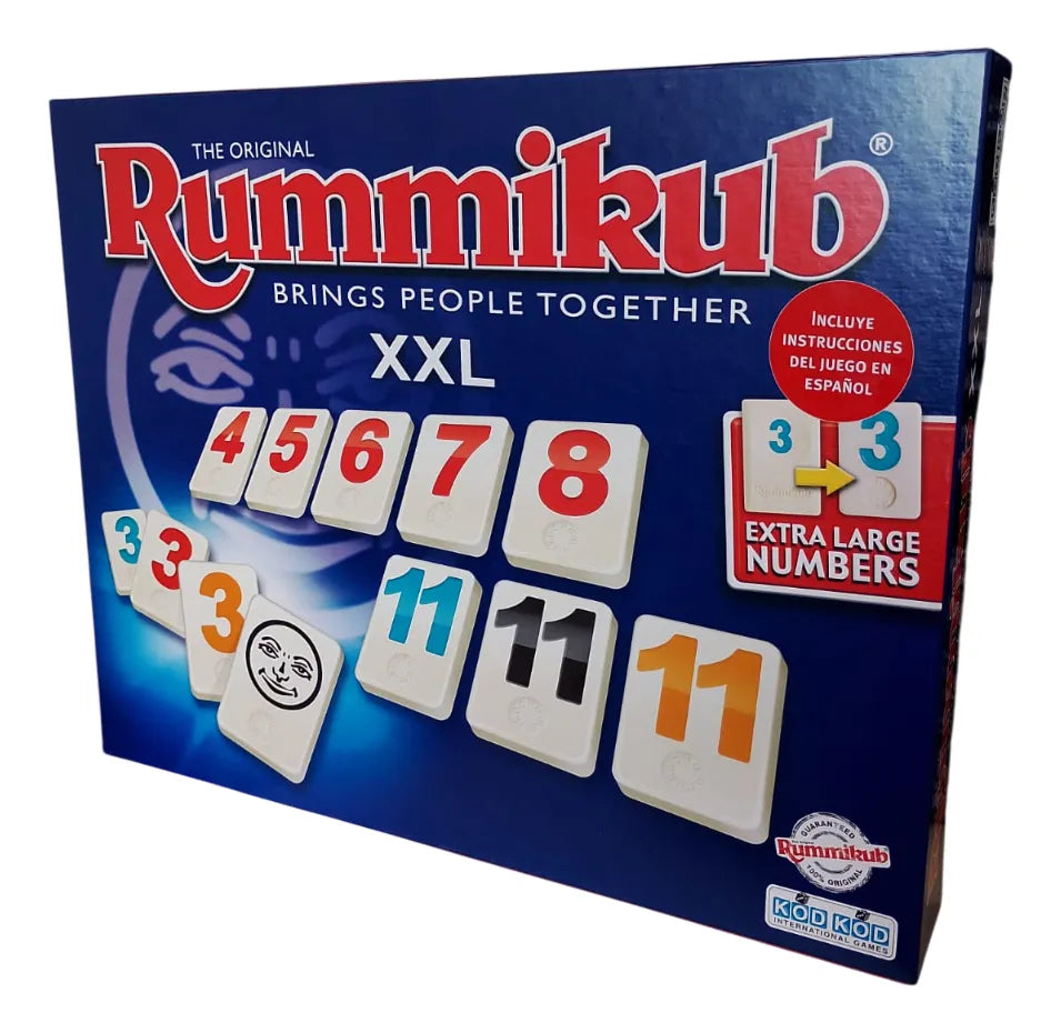 Rummikub Juego Rummy Burako Original Xxl 1610