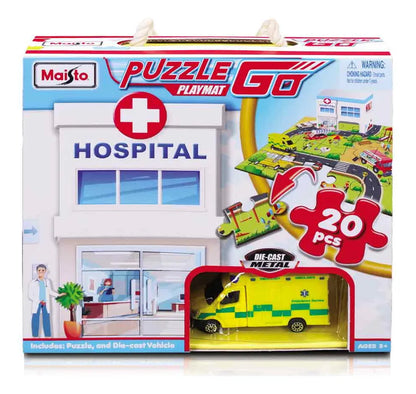 Maisto Rompecabezas Puzzle Go Playmat 20 Pzs 12680