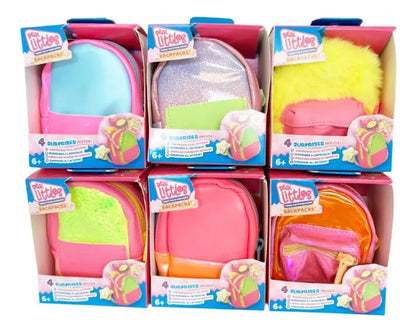 Real Littles Neon Backpack Kit X6 Mini Bags Accesorios 25589