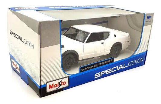 Maisto 1:24 Nissan Skyline Gt-r Blanco 31528
