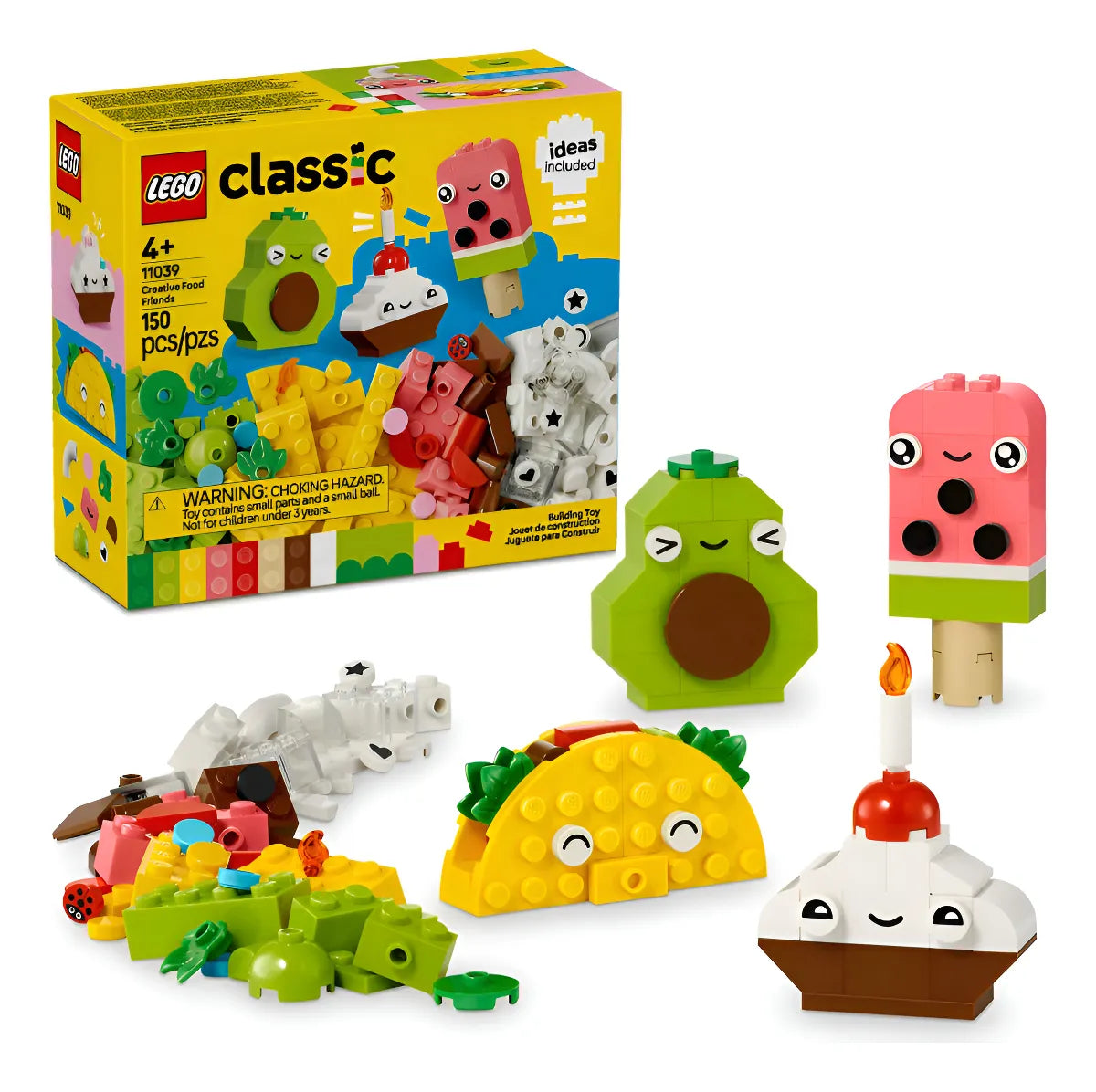 Lego Classic Amigos Nutritivos Creativos 11039