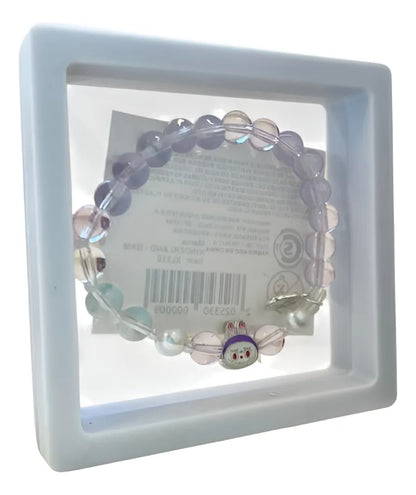 Kit Por 12 Pulseras 9 Cm Infantil Con Estuche Kl330 Shine