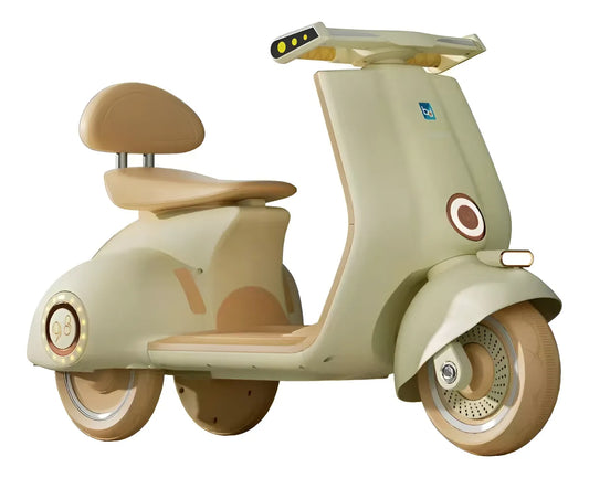 Moto Electrica A Bateria Infantil Beige Yx-bdqs Beige