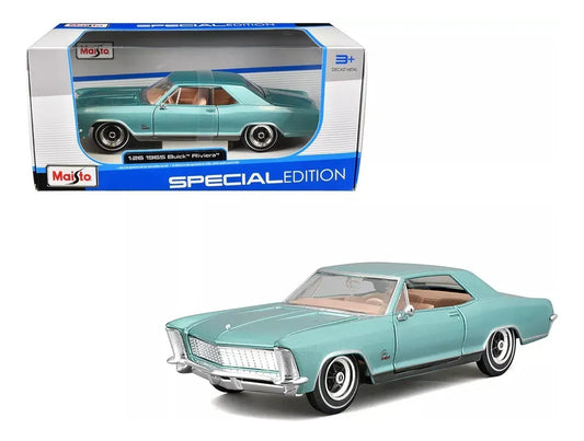 Maisto 1:26 Buick Riviera Gran Sport 1965 Azul 31214